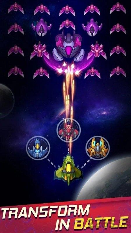 风翼射击无限金币版下载,风翼射击,星际游戏,太空游戏